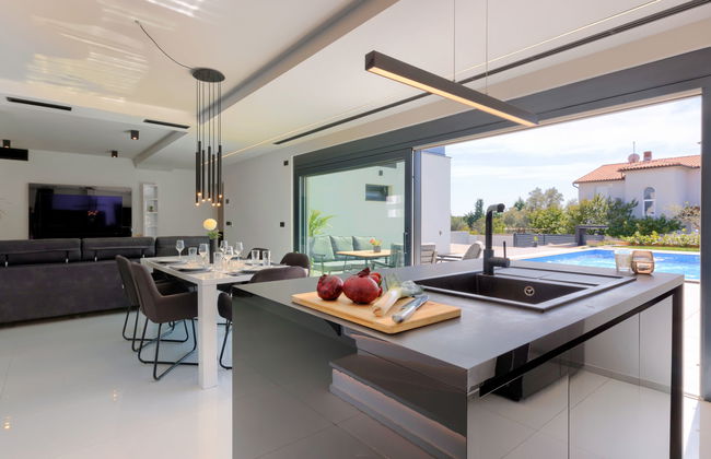 Casa de 4 quartos em Vodnjan com piscina privada e jardim - Foto 14