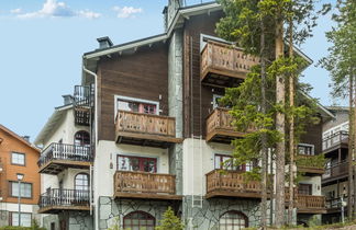 Foto 1 - Casa de 3 habitaciones en Kittilä con sauna y vistas a la montaña