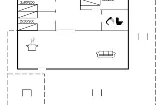 Foto 2 - Casa de 3 quartos em Nexø com terraço