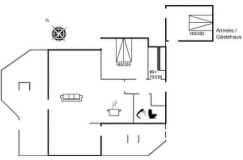 Foto 22 - Haus mit 2 Schlafzimmern in Vesløs mit terrasse