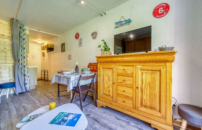 Apartment mit 1 Schlafzimmer in Villarembert mit schwimmbad - Foto 3