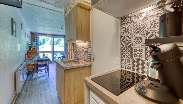 Apartment mit 1 Schlafzimmer in Villarembert mit schwimmbad - Foto 5