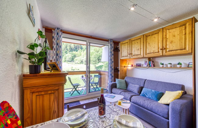 Apartment mit 1 Schlafzimmer in Villarembert mit schwimmbad - Foto 14