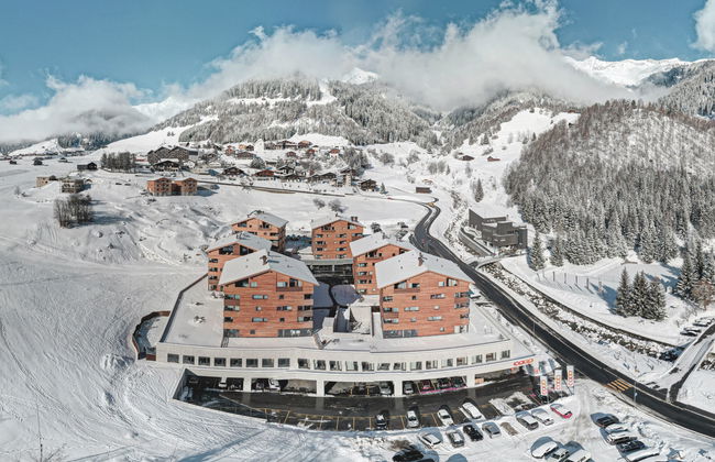 Apartamento de 2 quartos em Disentis/Mustér com piscina e jardim - Foto 12