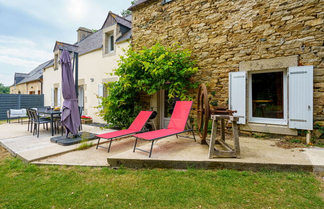 Casa de 3 quartos em Peumerit com jardim e terraço - Foto 7
