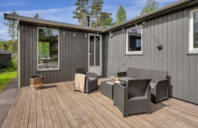 Casa de 4 quartos em Fossdal com jardim e terraço - Foto 8