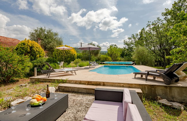 Casa de 3 quartos em Saint-Cézaire-sur-Siagne com piscina privada e jardim - Foto 20