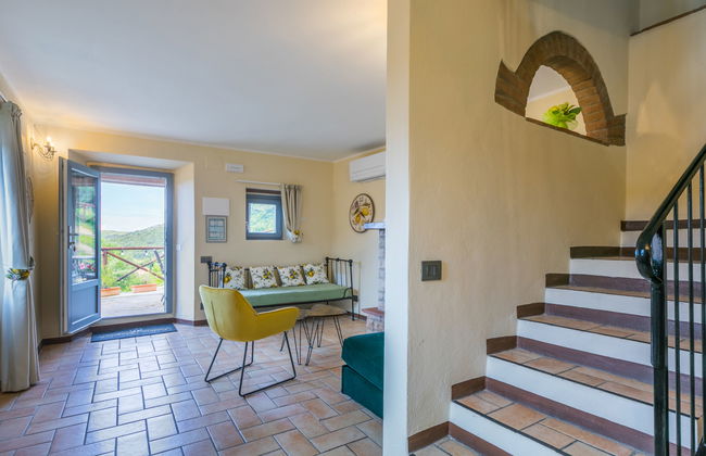 Casa de 3 quartos em Castagneto Carducci com piscina e jardim - Foto 7