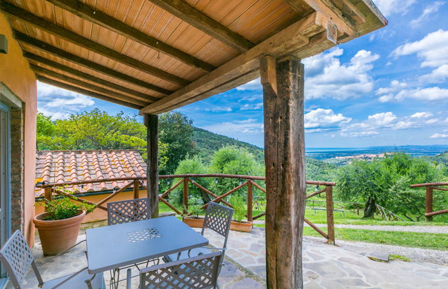 Casa de 3 quartos em Castagneto Carducci com piscina e jardim - Foto 3