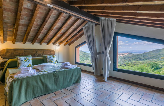 Casa de 3 quartos em Castagneto Carducci com piscina e jardim - Foto 22