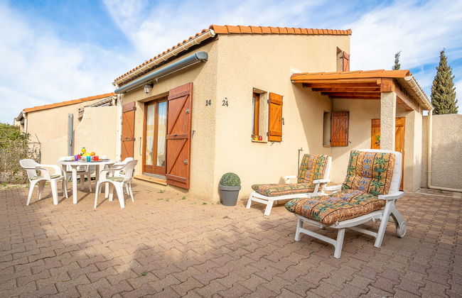 Casa de 3 quartos em Sainte-Marie-la-Mer com piscina e terraço - Foto 1