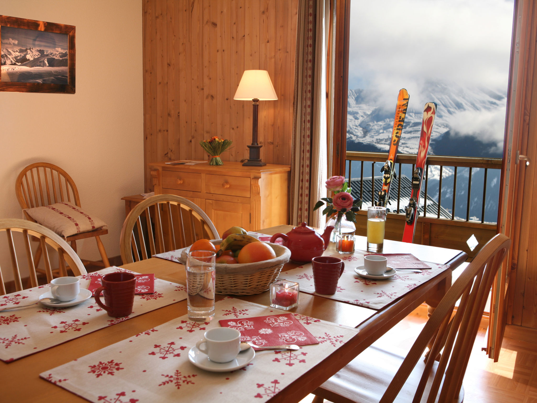 Photo 9 - Appartement de 4 chambres à Fontcouverte-la-Toussuire avec piscine et vues sur la montagne