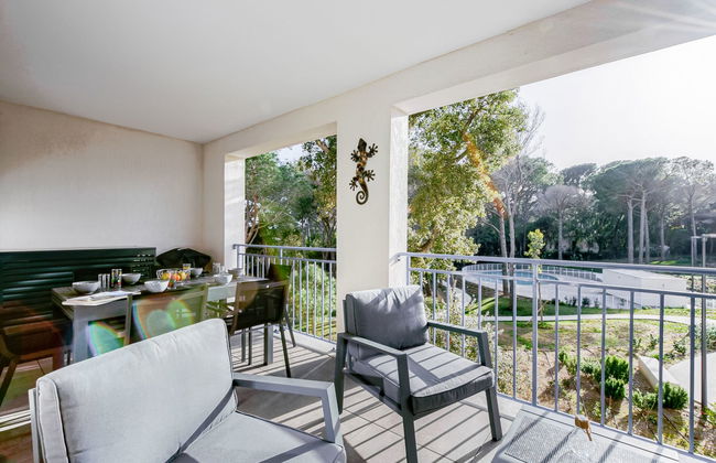 Apartamento de 2 quartos em Cavalaire-sur-Mer com piscina e jardim - Foto 9