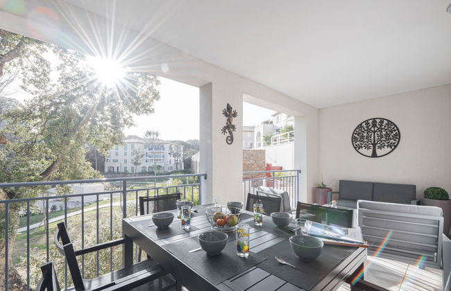 Apartamento de 2 quartos em Cavalaire-sur-Mer com piscina e jardim - Foto 10