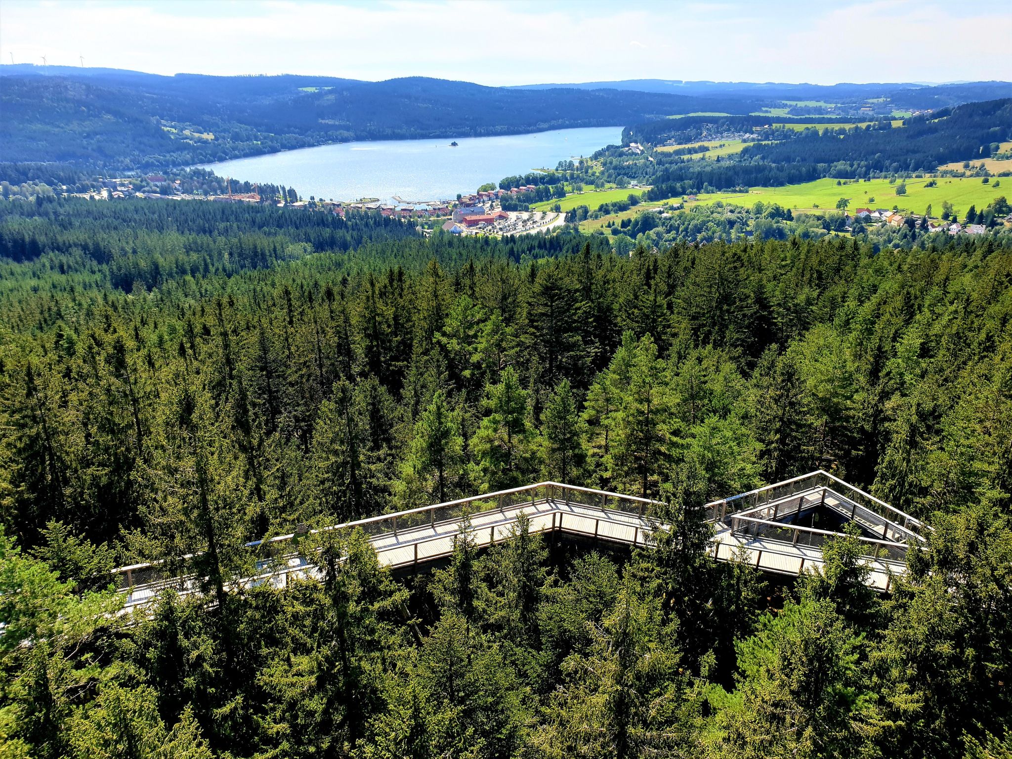 Foto 19 - Casa de 2 quartos em Lipno nad Vltavou com jardim e vista para a montanha