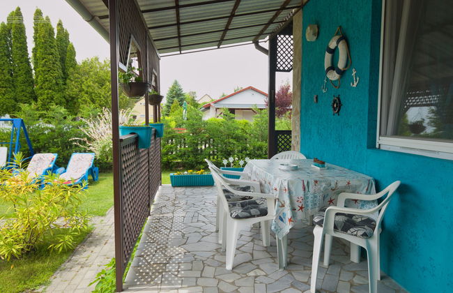 Apartamento de 2 quartos em Balatonkeresztúr com jardim e terraço - Foto 15