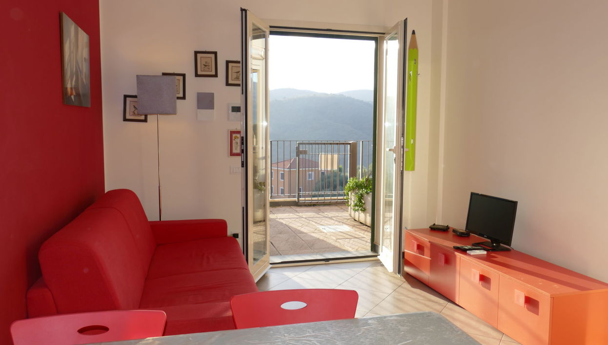 Apartment mit 2 Schlafzimmern in Civezza mit schwimmbad und garten - Foto 1