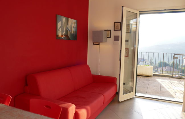 Apartamento de 2 quartos em Civezza com piscina e jardim - Foto 7