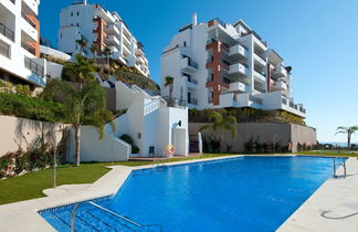 Foto 3 - Apartamento de 1 habitación en Torrox con piscina y vistas al mar