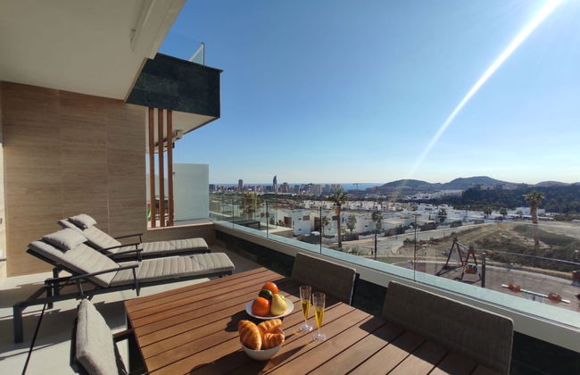 Apartamento de 3 quartos em Finestrat com piscina e jardim - Foto 2