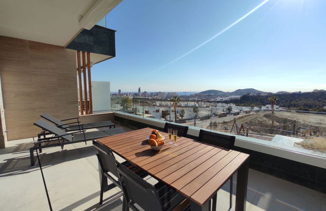 Apartamento de 3 quartos em Finestrat com piscina e jardim - Foto 14