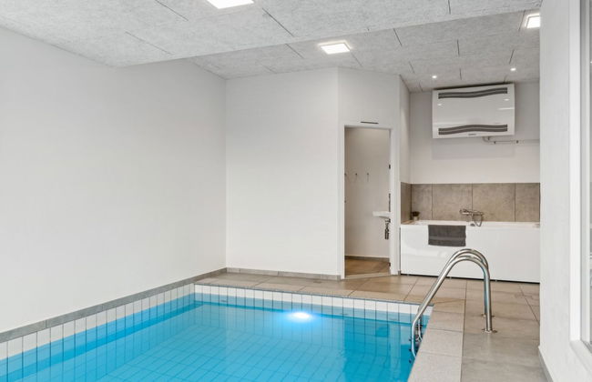 Casa de 5 quartos em Glesborg com piscina privada e terraço - Foto 28