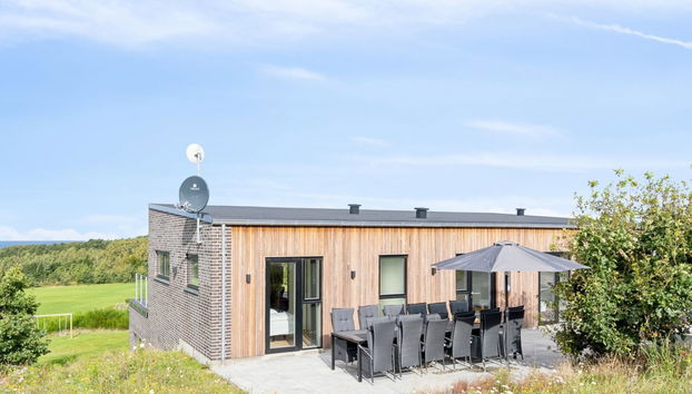 Casa de 5 quartos em Glesborg com piscina privada e terraço - Foto 5