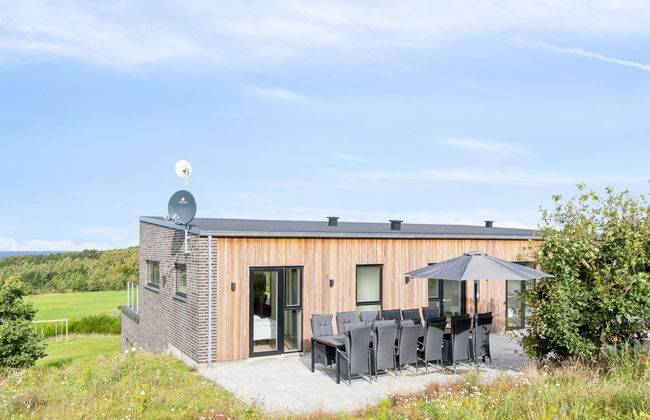 Casa de 5 quartos em Glesborg com piscina privada e terraço - Foto 5