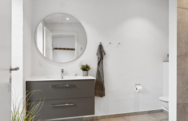 Casa de 5 quartos em Glesborg com piscina privada e terraço - Foto 32