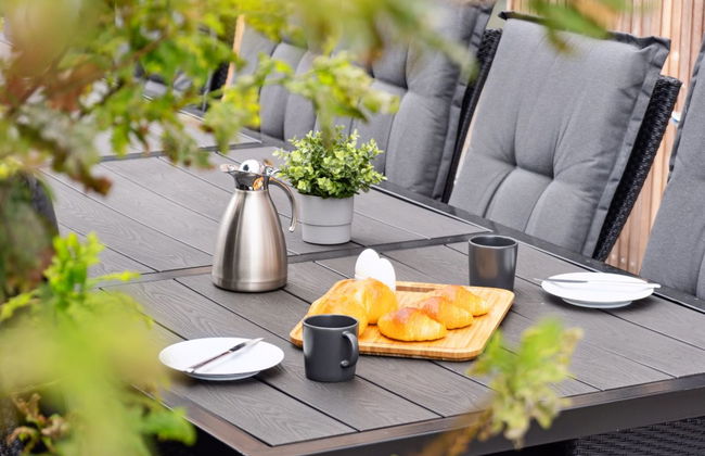 Casa de 5 quartos em Glesborg com piscina privada e terraço - Foto 8