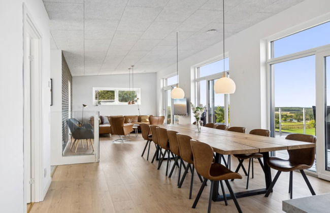 Casa de 5 quartos em Glesborg com piscina privada e terraço - Foto 36