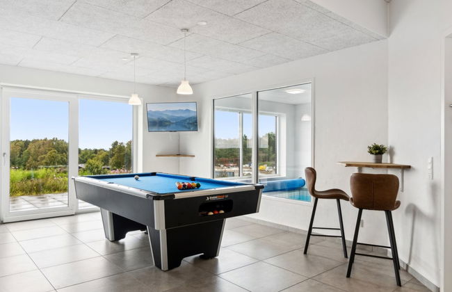 Casa de 5 quartos em Glesborg com piscina privada e terraço - Foto 21