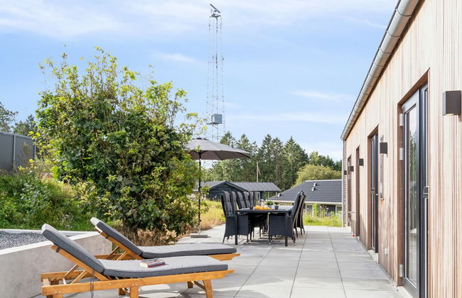 Casa de 5 quartos em Glesborg com piscina privada e terraço - Foto 7