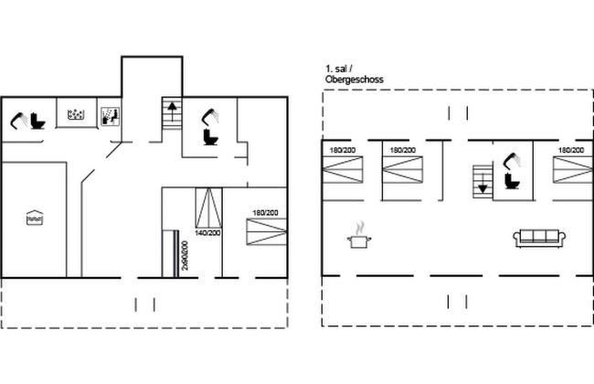 Casa de 5 quartos em Glesborg com piscina privada e terraço - Foto 2