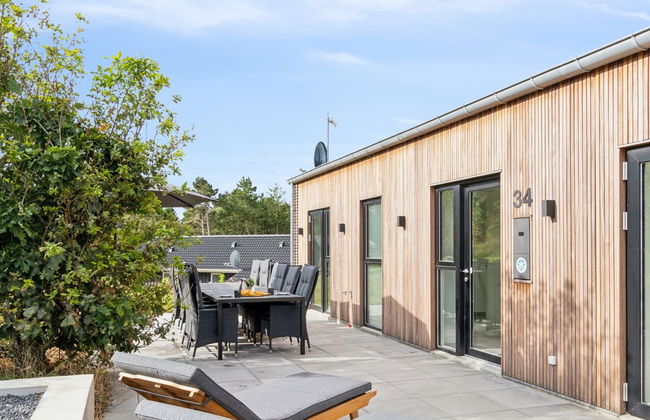 Casa de 5 quartos em Glesborg com piscina privada e terraço - Foto 6