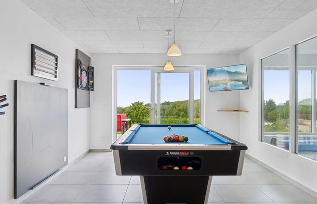Casa de 5 quartos em Glesborg com piscina privada e terraço - Foto 20