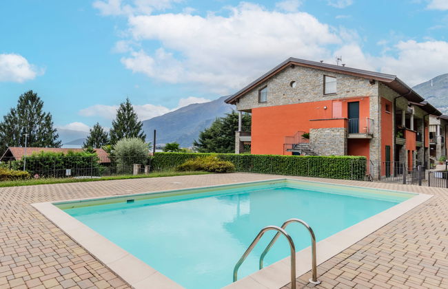 Apartamento de 3 quartos em Gravedona ed Uniti com piscina e jardim - Foto 3