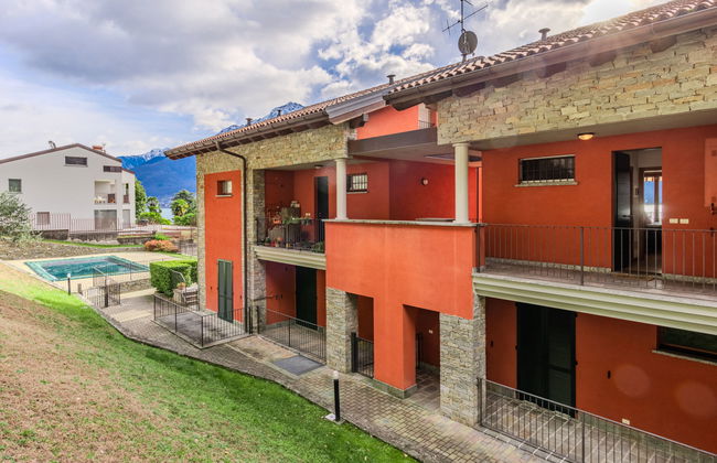 Apartamento de 3 quartos em Gravedona ed Uniti com piscina e jardim - Foto 28