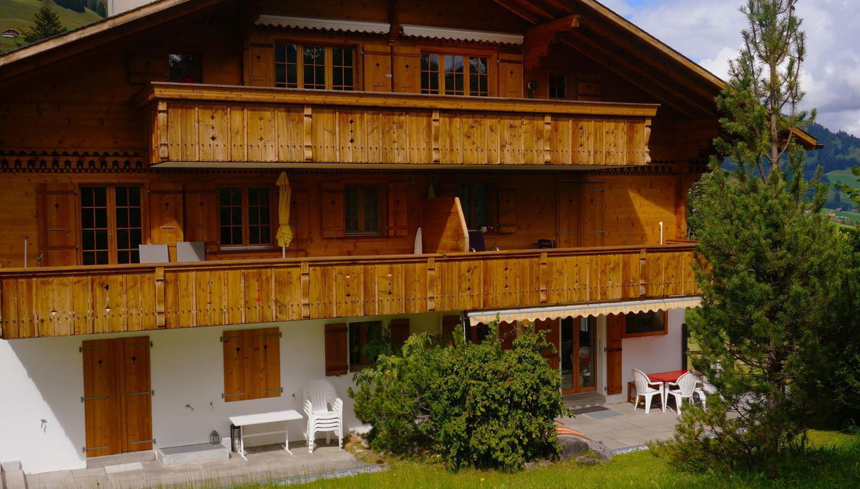 Apartment mit 1 Schlafzimmer in Saanen - Foto 1