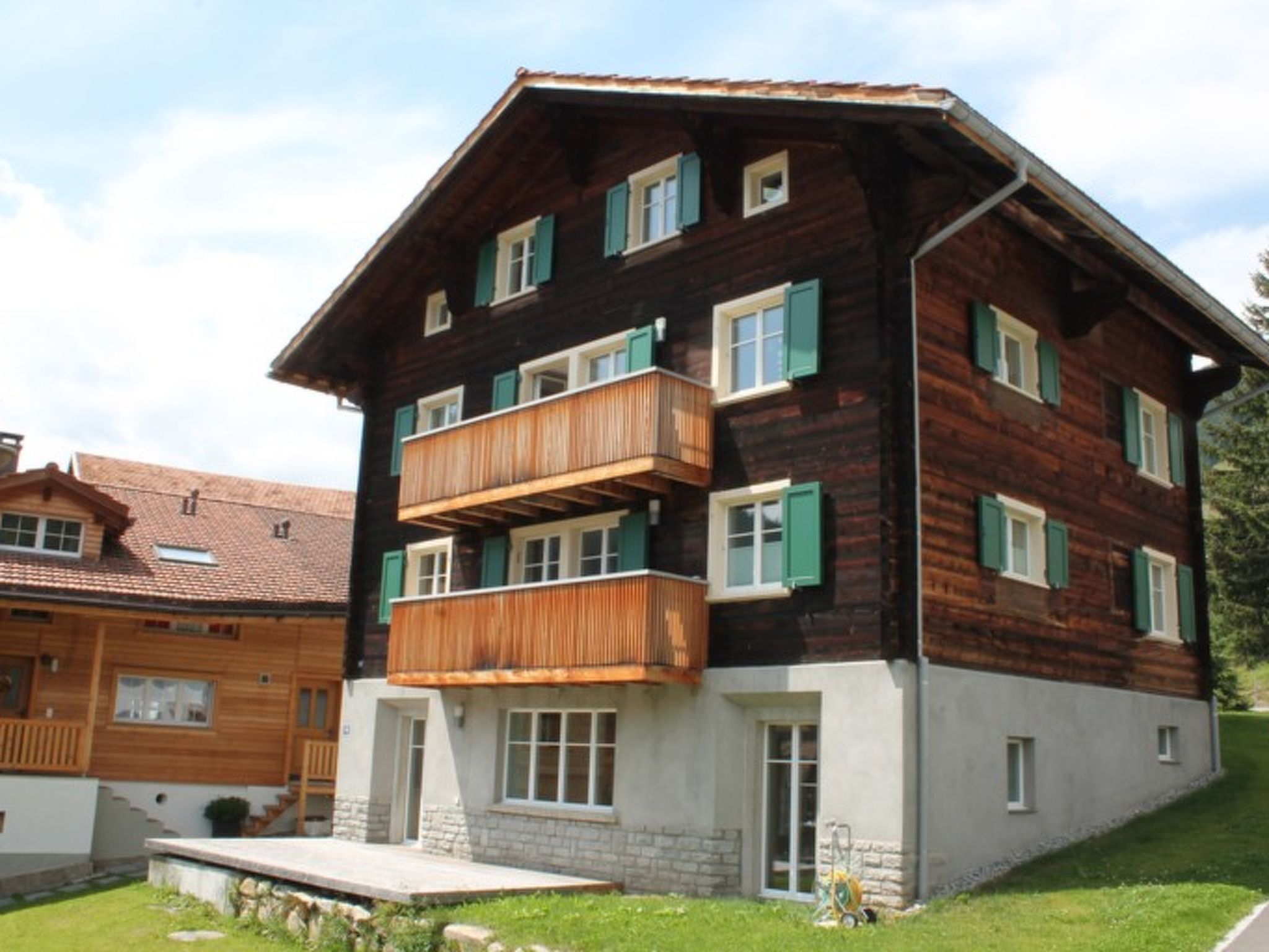 Photo 2 - 3 bedroom Apartment in Tujetsch with mountain view