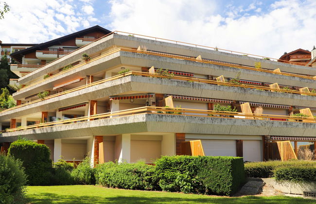 Apartamento de 2 quartos em Crans-Montana com piscina e terraço - Foto 24