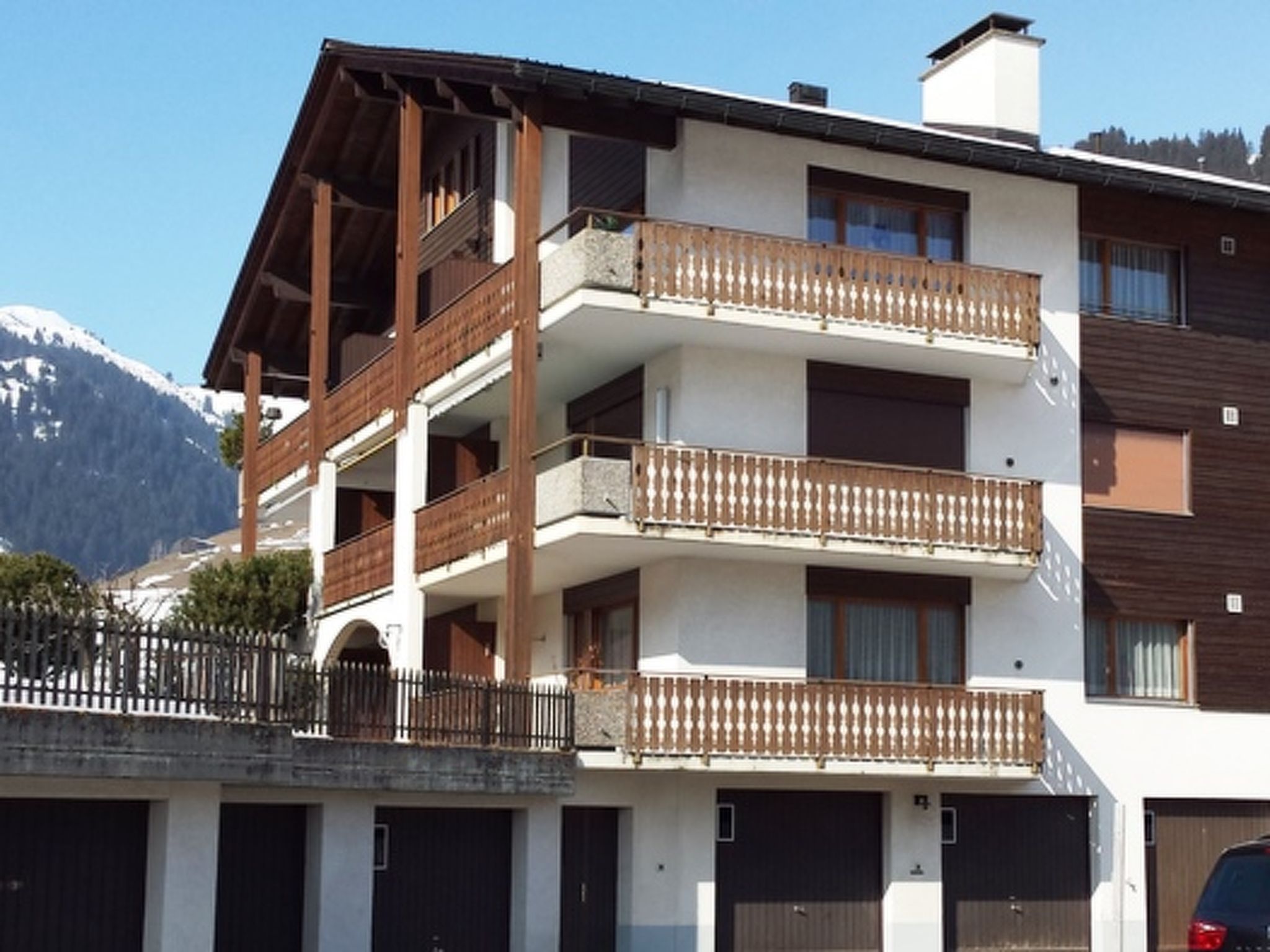 Foto 4 - Apartment mit 1 Schlafzimmer in Disentis/Mustér mit blick auf die berge