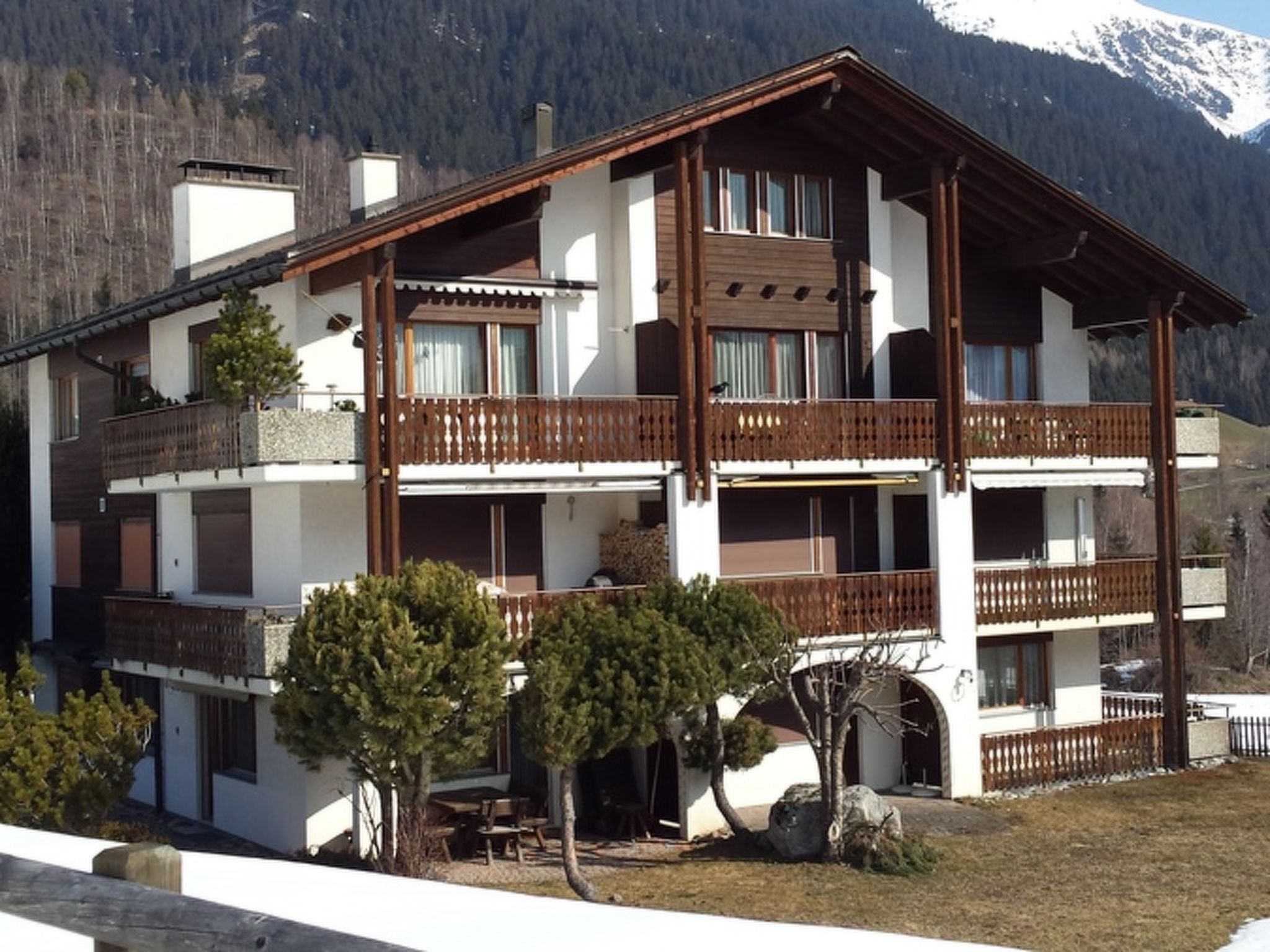 Foto 5 - Apartamento de 1 habitación en Disentis/Mustér con vistas a la montaña