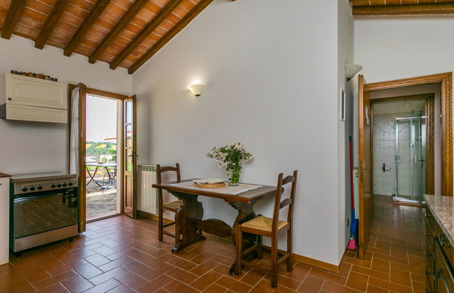 Casa de 2 quartos em Cinigiano com piscina e jardim - Foto 13