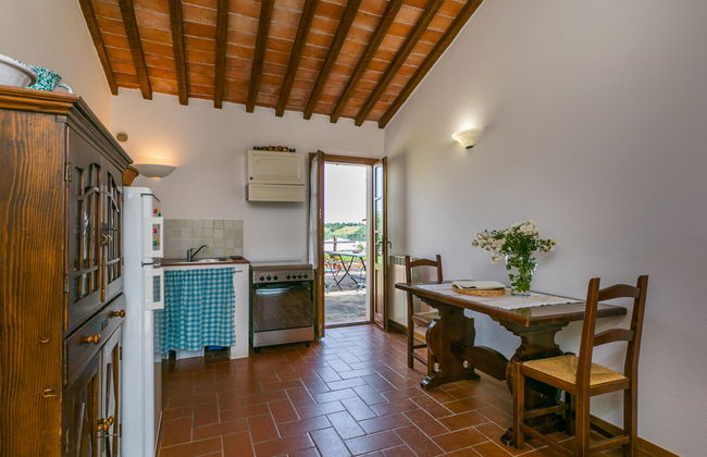 Casa de 2 quartos em Cinigiano com piscina e jardim - Foto 9