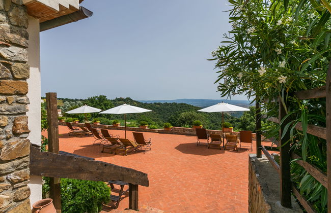 Casa de 2 quartos em Cinigiano com piscina e jardim - Foto 28