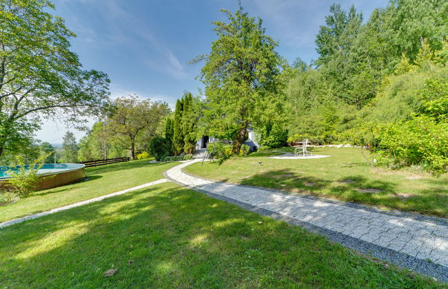Casa de 4 quartos em Andrychów com piscina privada e jardim - Foto 47