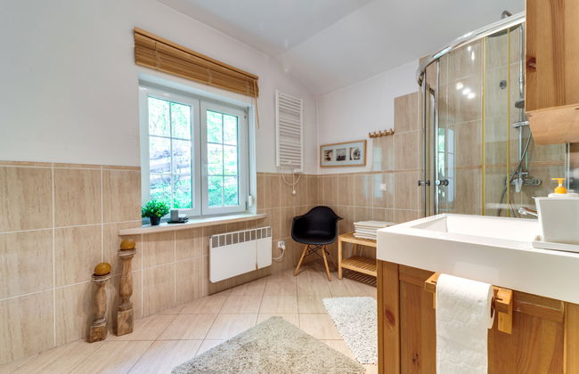 Casa de 4 quartos em Andrychów com piscina privada e jardim - Foto 39