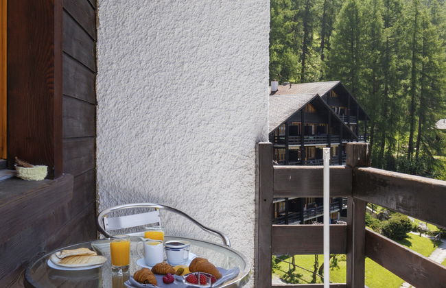 Apartamento de 1 quarto em Anniviers com piscina e sauna - Foto 4
