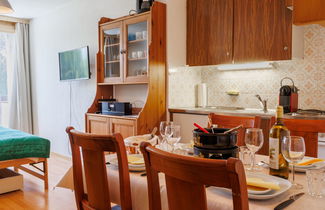 Foto 1 - Apartment mit 1 Schlafzimmer in Anniviers mit schwimmbad und sauna